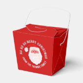 ホホホホクリスマスサンタレッドカスタム フェイバーボックス (正面サイド)