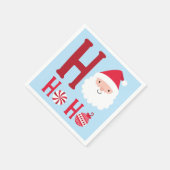 ホホホホクリスマスサンタ スタンダードカクテルナプキン (角)