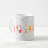 ホホホホクリスマスセーター コーヒーマグカップ (正面左)