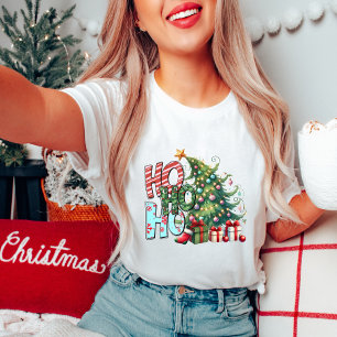 ホホホホクリスマスツリーTシャツ Tシャツ