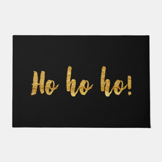 ホホホホクリスマスドアマット ドアマット (正面)