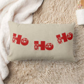 ホホホホクリスマスランバーラップ枕 ランバークッション (ブランケット)