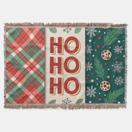 ホホホホクリスマス スローブランケット