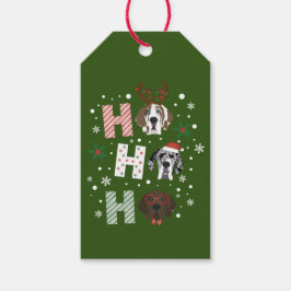 ホホホホグレートダンのメリークリスマス ギフトタグ