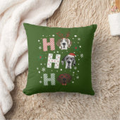 ホホホホグレートダンのメリークリスマス クッション (ブランケット)