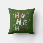 ホホホホグレートダンのメリークリスマス クッション (裏面)