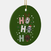 ホホホホグレートダンのメリークリスマス セラミックオーナメント (右)