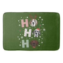ホホホホグレートダンのメリークリスマス バスマット