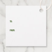 ホホホホグレートダンのメリークリスマス フェイバータグ (裏面)