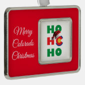 ホホホホコロラド シルバープレートフレームオーナメント (右)