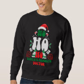 ホホホホサンタドクタークリお気に入りのスマ スウェットシャツ (正面)