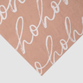 ホホホホスクリプトブラウンホワイトクリスマス 薄葉紙 (詳細)