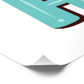 ホホホホタイポグラフィ フォトプリント            (角)