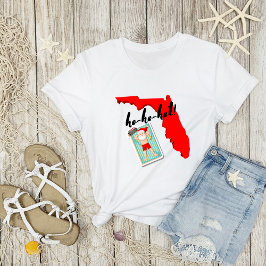 ホホホホッ!メリークリスマスフロリダスタイルホリデー Tシャツ