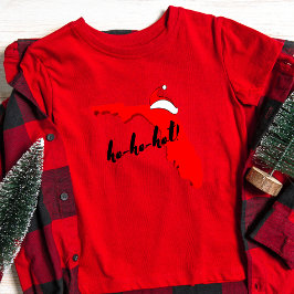 ホホホホッ！メリークリスマスフロリダスタイルホリデー Tシャツ