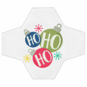 ホホホホフェスティバルクリスマスクリスマスモダンホリデイ サッカーボール (フラット)