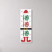 ホホホホフェスティバルクリスマスホリデイ キャンバスプリント (正面)