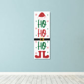 ホホホホフェスティバルクリスマスホリデイ キャンバスプリント (インサイチュ (ウッドフロア))