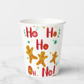 ホホホホホオオオノオ！Tシャツ紙カップ 紙コップ (裏面)