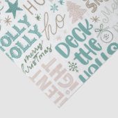 ホホホホホクリスマスに雪のデッキを渡す 薄葉紙 (詳細)