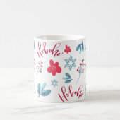 ホホホホホクリスマスクリスマスホリデーコーヒーマグ コーヒーマグカップ (中央)