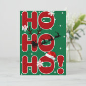 ホホホホホクリスマスホリデーカード シーズンカード (スタンド正面)
