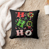 ホホホホホクリスマスホリデー クッション (ブランケット)