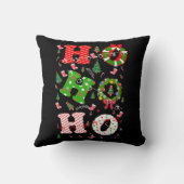 ホホホホホクリスマスホリデー クッション (裏面)
