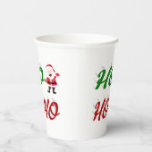 ホホホホホサンタクロースのクリスマススクリプト 紙コップ (右)
