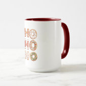 ホホホホホジンジャーブレッドクッキーのクリスマス マグカップ (正面右)