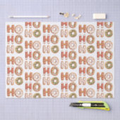 ホホホホホジンジャーブレッドクッキーのクリスマス 薄葉紙 (クラフト)