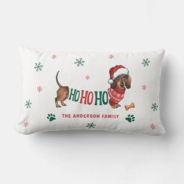 ホホホホホダシュントのクリスマス ランバークッション