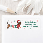 ホホホホホダシュント差出人住所ラベル ラベル (インサイチュ)