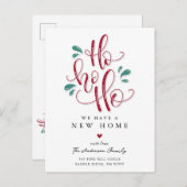 ホホホホホニューホームアナウンス 案内ポストカード (正面/裏面)