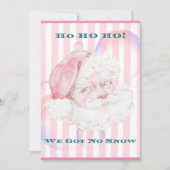 ホホホホホホウノスノピンク得サンタ熱帯地方 シーズンカード (正面)