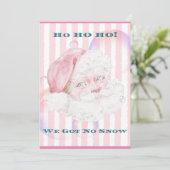 ホホホホホホウノスノピンク得サンタ熱帯地方 シーズンカード (スタンド正面)