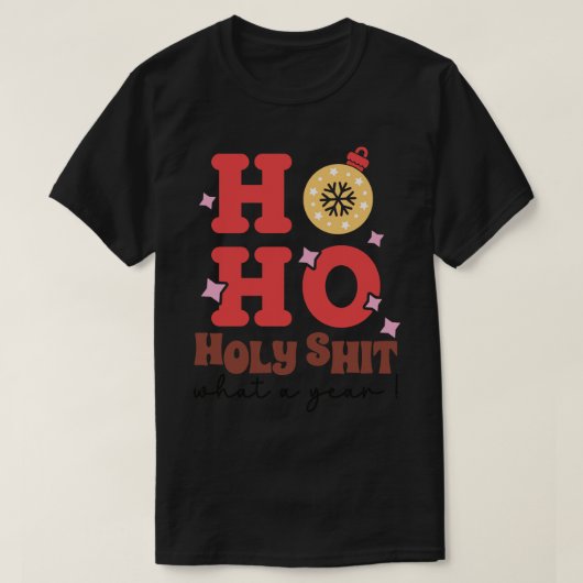 ホホホホホホノイ何という年 Tシャツ (デザイン正面)
