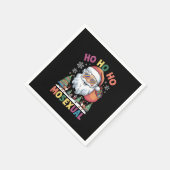 ホホホホホホモのクリスマスサンタホリデーゲイプライド スタンダードカクテルナプキン (角)