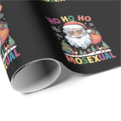 ホホホホホホモのクリスマスサンタホリデーゲイプライド ラッピングペーパー (ロールコーナー)