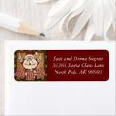 ホホホホホホリデーサンタクロース ラベル (インサイチュ)