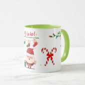 ホホホホホホリデーサンタムグ マグカップ (正面右)