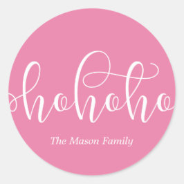 ホホホホホホワイトスクリプト ラウンドシール