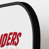 ホホホホホホー頭が切れるホームへクリスマス休暇！ ピックルボールラケット (左詳細)