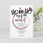 ホホホホホメロのクリスマスパーティー 招待状 (スタンド正面)