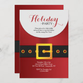 ホホホホホリデーパーティ招待状 招待状 (正面/裏面)