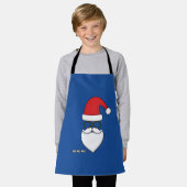 ホホホホホーサンタクロース エプロン (着用した状態)