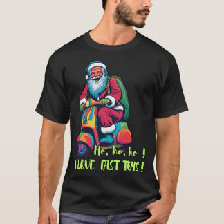 ホホホホホ私はファーストトイ大好きサンタクロース来はM Tシャツ