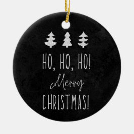 ホホホホホ！クリスマス!セラミックオーナメント セラミックオーナメント