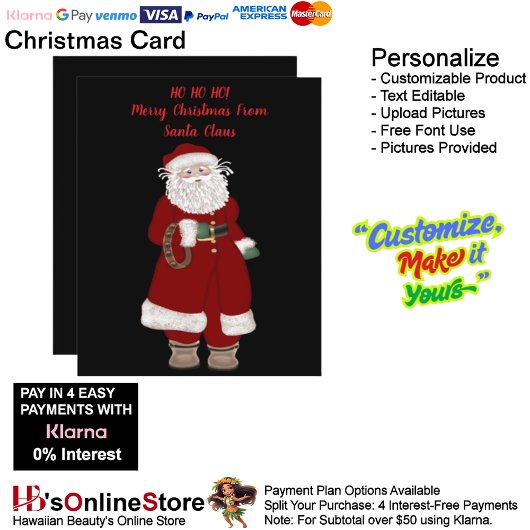 ホホホホホ！サンタクロースからのメリークリスマス2 シーズンカード