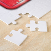 ホホホホホ!サンタクロースハットメリークリスマススター ジグソーパズル (側面)